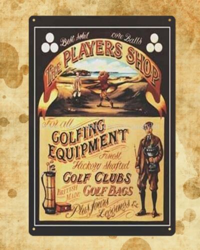 Panneau en métal pour les golf - Golf Equipment Shop avis et prix